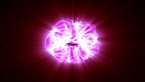 Roze Shine Particle naadloze achtergrond — Stockvideo