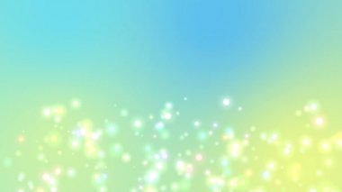 Soyut bokeh renkli parçacıklar sorunsuz döngü