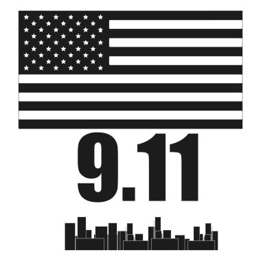 Vatansever gün siyah vektör simgesi beyaz arka plan üzerinde.