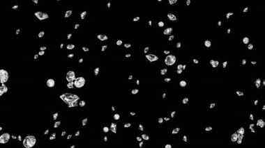 Elmaslar, güzel arka plan. sorunsuz 3d animasyon