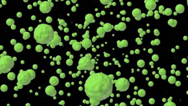 Groene bacteriën infecties kunnen lus — Gratis stockvideo