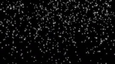 Yavaş yavaş düşen Parlatıcı elmas, siyah .