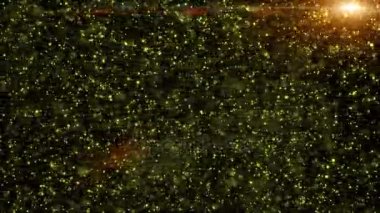 Altın tozu döngü parçacık sorunsuz