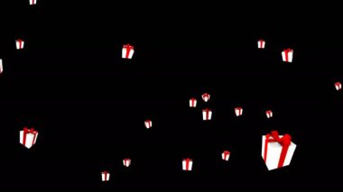 Hediyeler patronlardan siyah Intro video için düşüyor