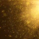 Gold Particles seamless background