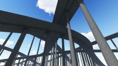 Yol kavşağı otoyol ve kentsel yaşam uygulama projesi