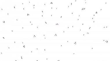 Büyük bir grup üzerinde beyaz bir insan siluetleri