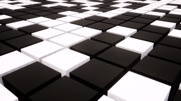 Boîtes noires et blanches animation. Modèle élégant pour la conception décorative. Texture blanche grise. Cool tuile de fond abstrait .