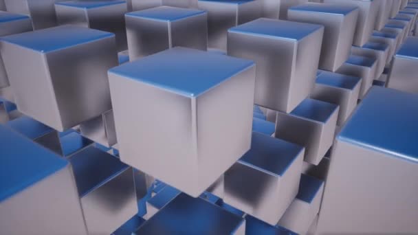 Illustration moderne avec cubes en métal noir sur fond clair. Texture en acier métallique gris. Modèle de tuiles. Texture métal brossé. Texture blanche grise. Conception de cube .