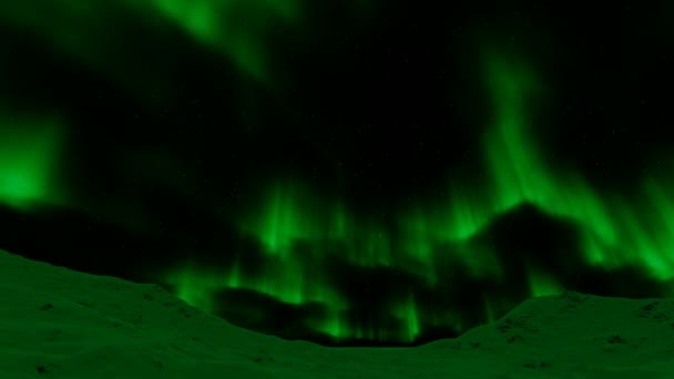 Illustrazione astratta con aura aurora boreale. Sfondo sfumato vibrante colorato. Illustrazione di sfondo gradiente luci settentrionali. Sfondo dello spazio . — Video Stock