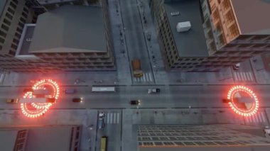 Otomatik pilot GPS 'i. Ticari araç. Otomobil karavanı kamyonu