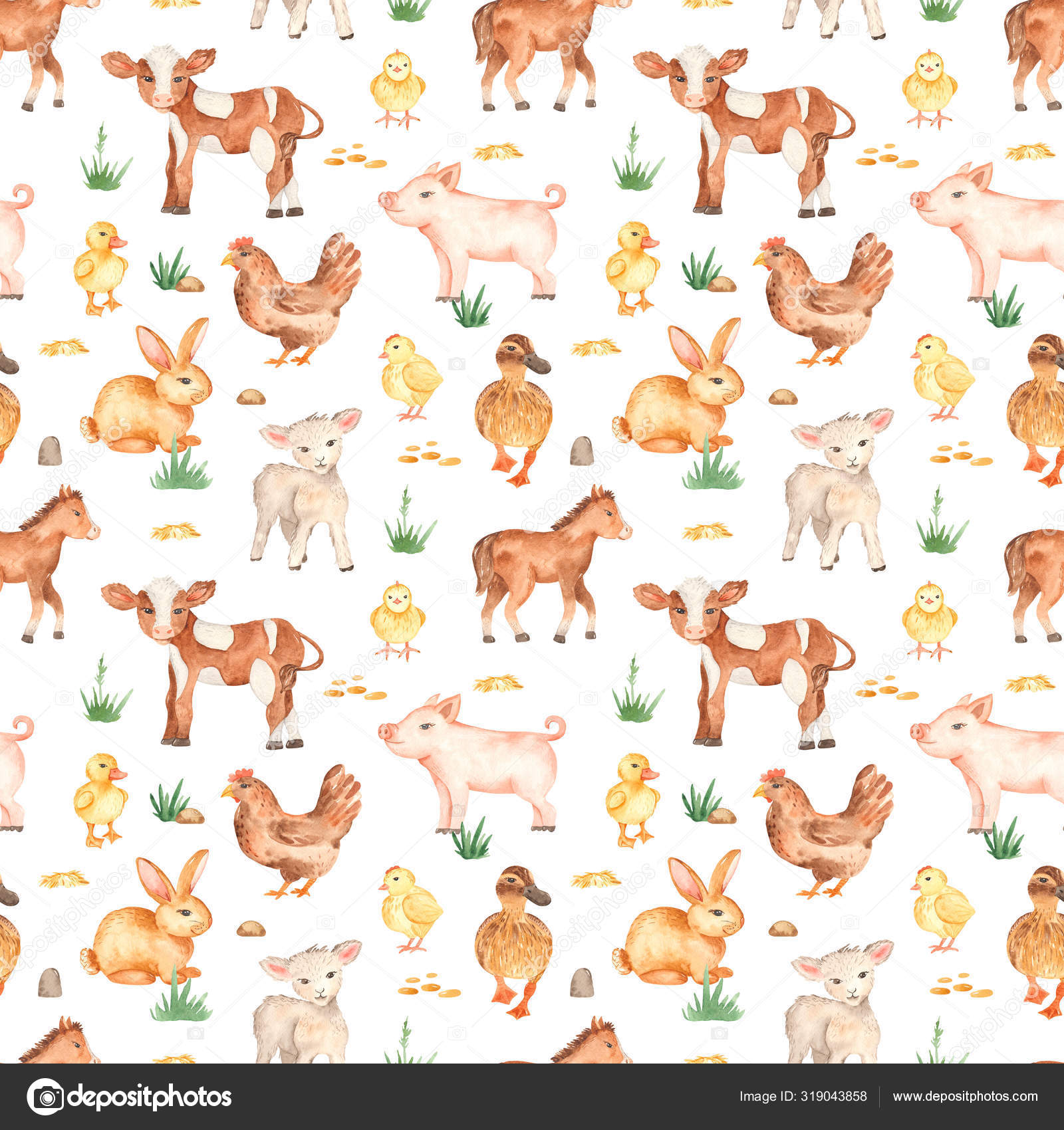 Barn Animals Wallpaper