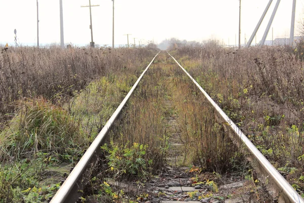 Demiryolu mesafeye gidiyor..