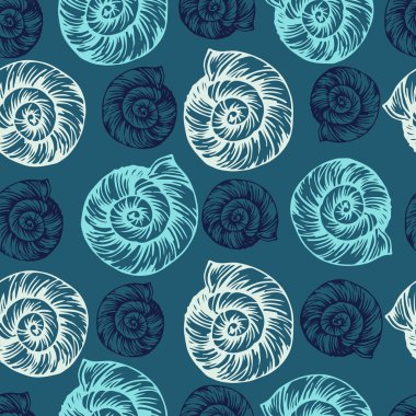 kabuk vektörsüz desen