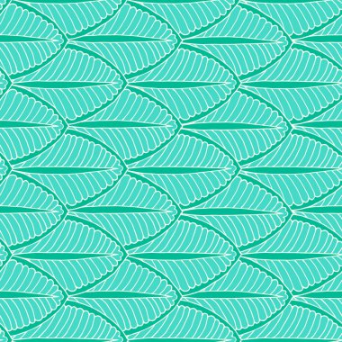 Soyut ölçek, yaprak geometrik el çizimi vektörsüz püf noktası