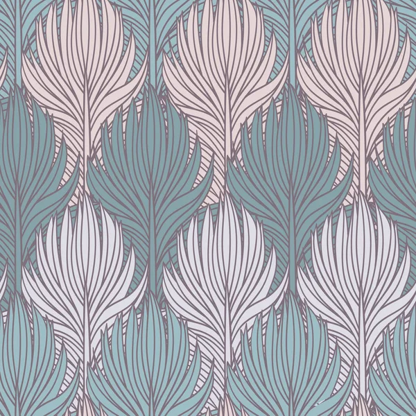 Abstract feather seamless vector pattern — Stock Illustration Abstract feather seamless vector pattern Stock Illustration