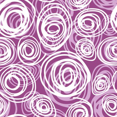 Soyut daireler vektörsüz desen