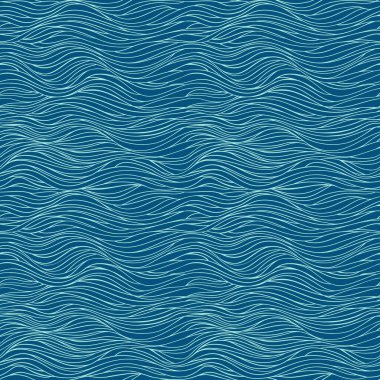 El çizimi soyut dikey dalga vektörü pürüzsüz desen.