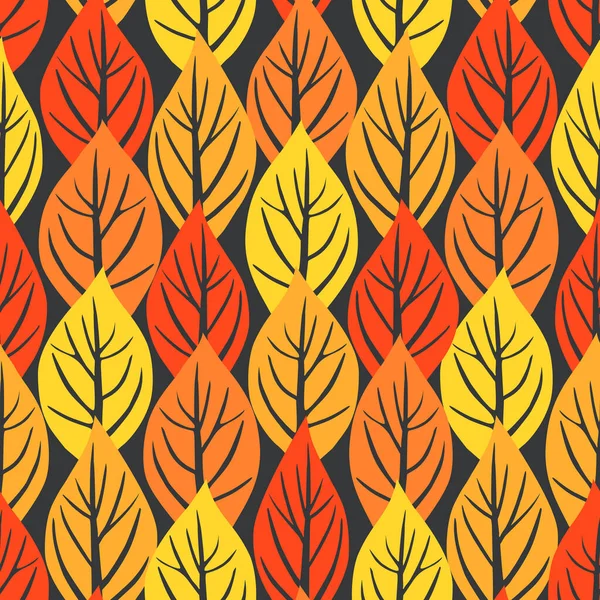 Vektornahtloses Blattmuster Natura Dekorativer Floraler Hintergrund Für Textilien Tapeten Hintergrund — Stockvektor
