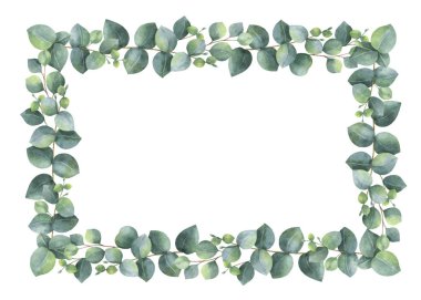 Download eucalyptus border premium vector download for commercial ...