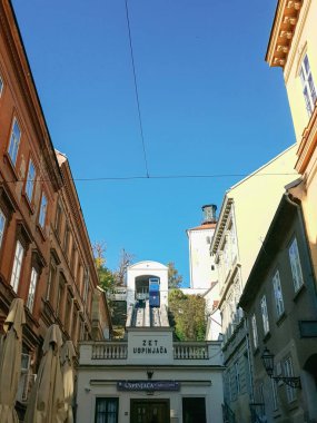 Zagreb, Hırvatistan 'daki füniküler