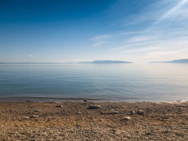 plaj, gökyüzü ve deniz