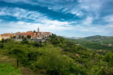 Şehir Labin Istria, Hırvatistan