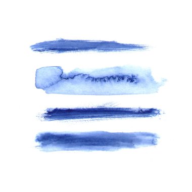 Soyut suluboya fırça darbesi. Kumaş kağıdı. Aquarelle güzel sıçrıyor.