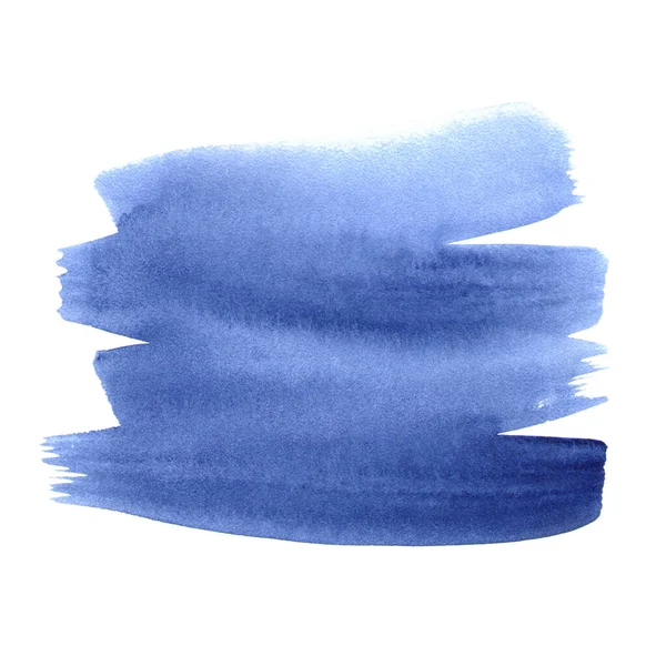 Absztrakt Akvarell Ecset Stroke Festett Háttér Textúra Papír Aquarelle Gyönyörű — Stock Fotó