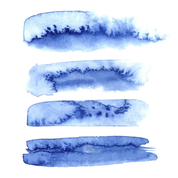 Streszczenie Akwarela Pociągnięcie Pędzla Malowane Tło Papier Teksturowany Aquarelle Piękny — Zdjęcie stockowe