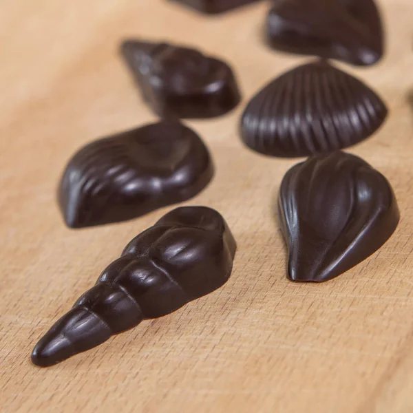 만든 no는 나무에 적절 한 영양 초콜릿 사탕 설탕 — 스톡 사진