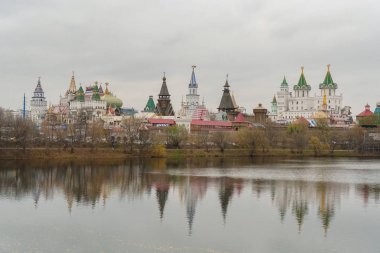 Moskova 'daki Izmailovsky Kremlin manzarası