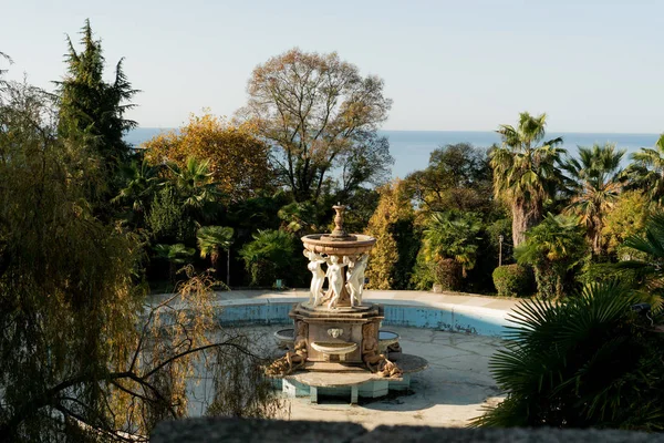 Edificios Del Sanatorio Ordzhonikidze Sochi — Foto de Stock