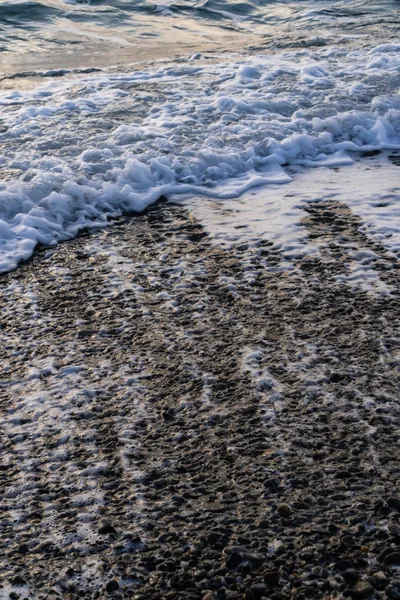 Belo Pôr Sol Sobre Mar — Fotografia de Stock