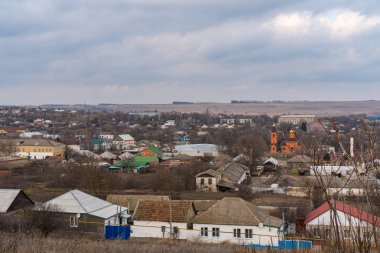 view of the village of Konstantinovskoye