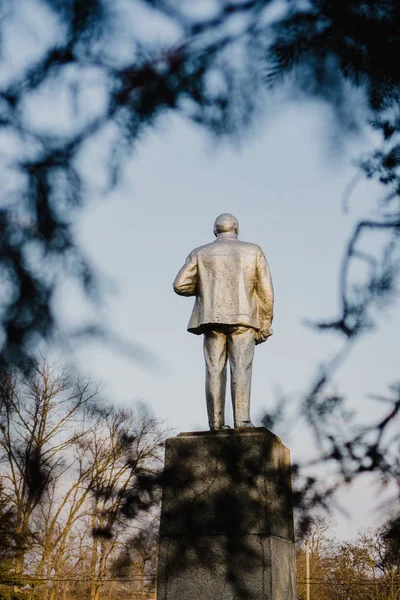 블라디미르 레닌에게 바치는 기념물 — 스톡 사진