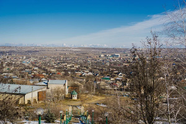 Vista Cidade Svetlograd Território Stavropol — Fotografia de Stock