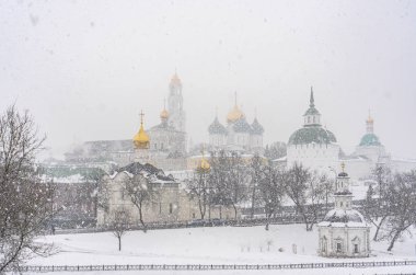 Sergiev Posad Lavra kışın