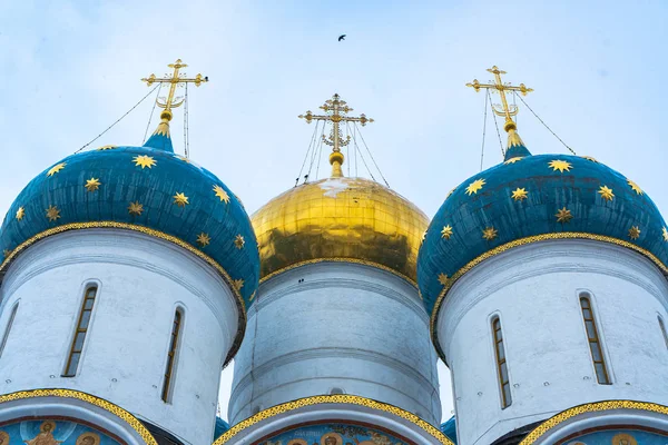 圣塞尔吉乌斯波萨修道院教堂的圆顶 — 图库照片
