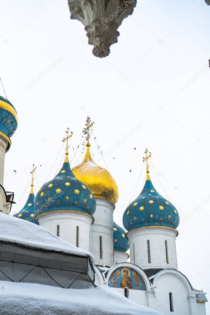 gold ring of Russia Sergiev Posad