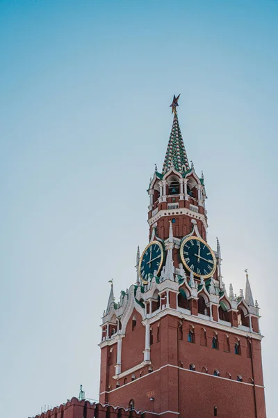 Torre Spasskaya Moscou — Fotografia de Stock