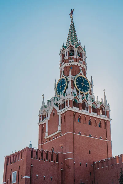 Torre Spasskaya Moscou — Fotografia de Stock