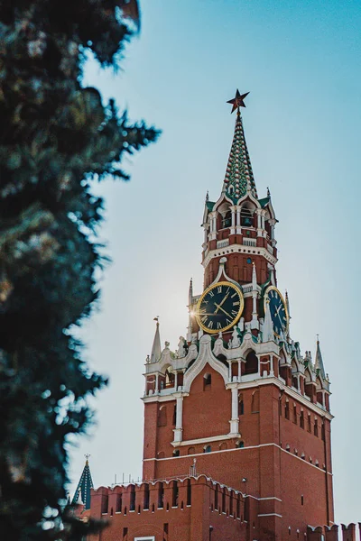 Torre Spasskaya Moscou — Fotografia de Stock