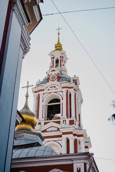 Kostel Velkého Mučedníka Nikity Moskvě — Stock fotografie