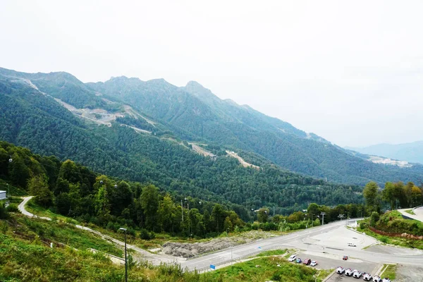 Ośrodek Rosa Khutor Soczi Lecie — Zdjęcie stockowe