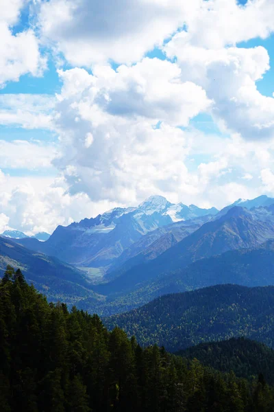 Yazın Arkhyz Dağları Karachay-Çerkessia Rusya