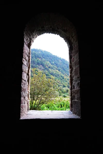 Ventana Piedra Templo Zelenchuk Arkhyz Karachay Cherkessia —  Fotos de Stock