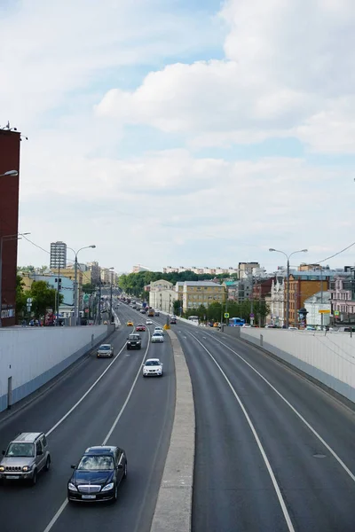 Pierścień Ogrodowy Moskwie Pobliżu Stacji Metra Taganskaya — Zdjęcie stockowe