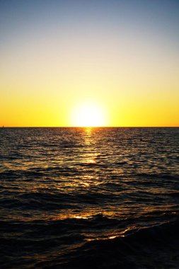 Karadeniz üzerinde gün batımı