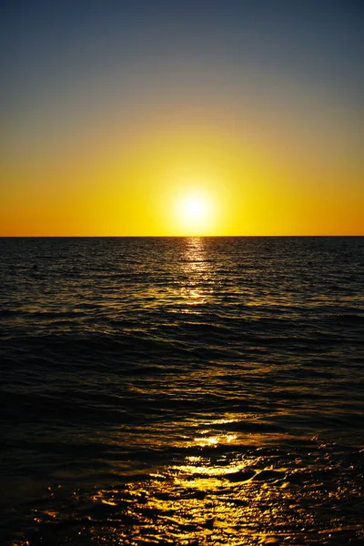 Закат Над Черным Морем — стоковое фото